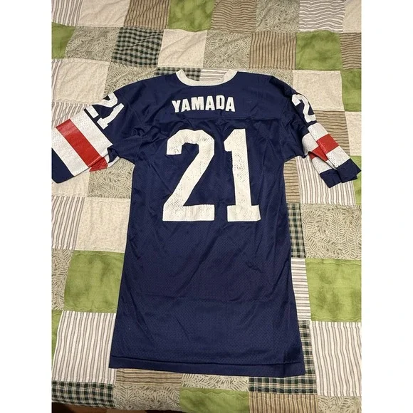 VTG Champion Products Inc Football Shirt Sz M Notre Dame Dublin‎ Yamada #21 USA - Picture 5 of 6